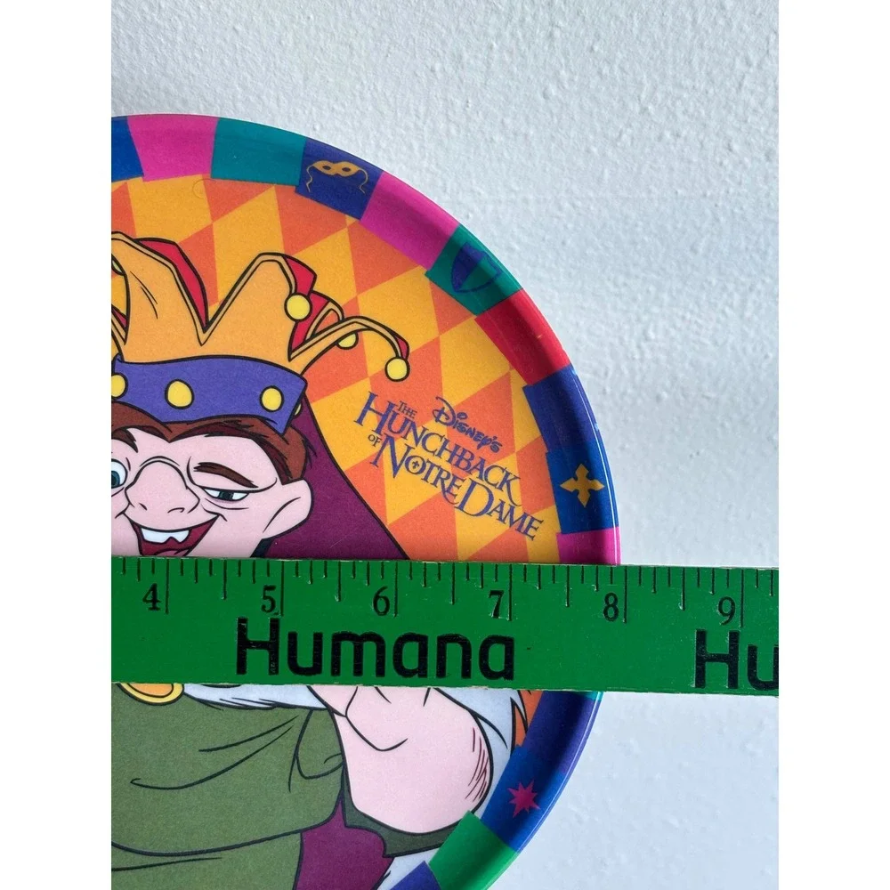 Vintage Disney Hunchback of Notre Dame Quasimodo Zak Designs Plates Set of 2 8